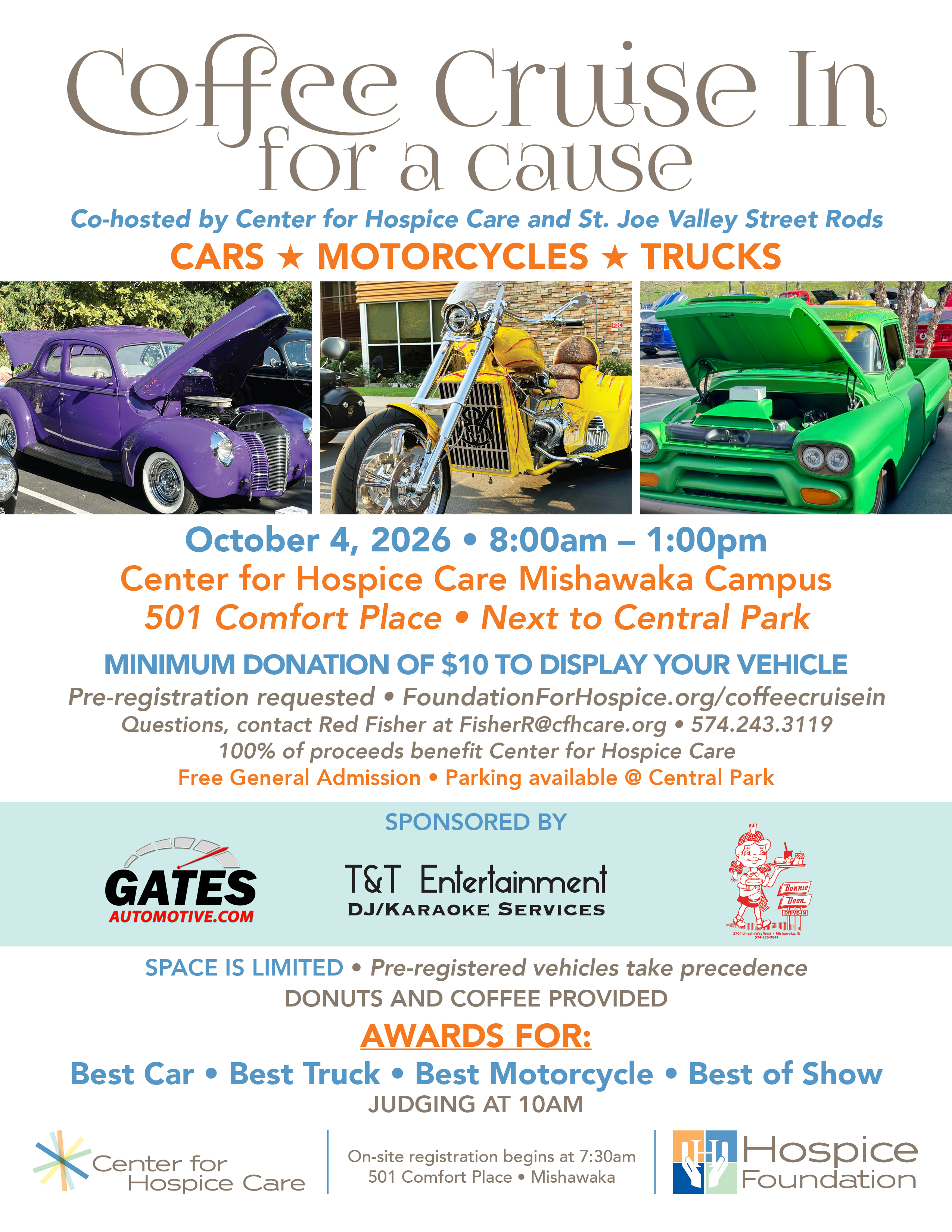 Fall Coffee Cruise In for a Cause