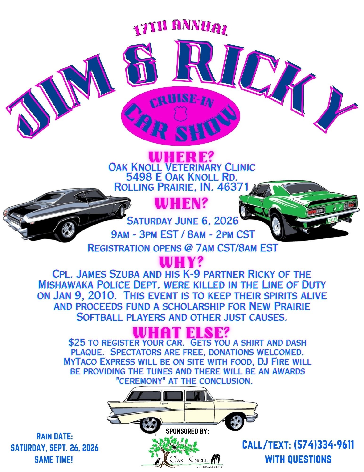 Jim & Ricky Cruise-In Car Show