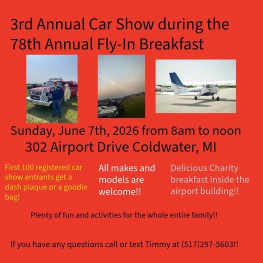 Fly-In Breakfast Car Show