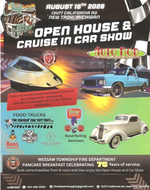 Open House & Cruise In Car Show