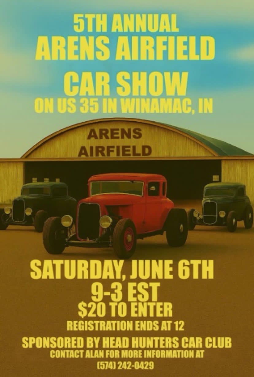 Annual Arens Airfield Car Show