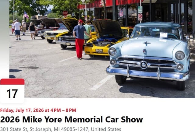2026 Mike Yore Memorial Car Show